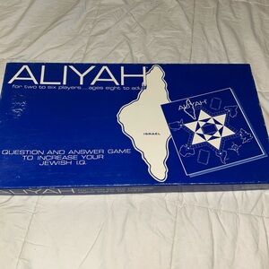 Aliyah Q&A Game To Increase Your Jewish IQ Board Game 1977